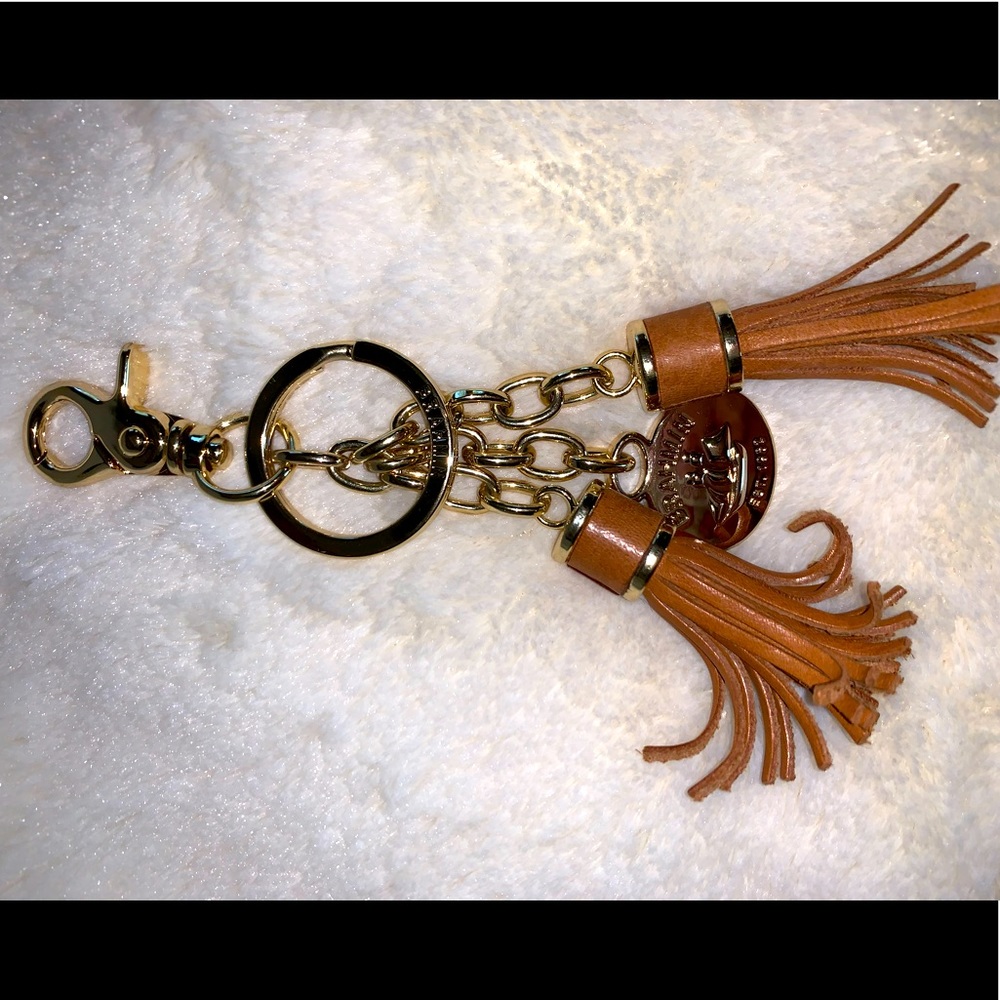 Brahmin Tassel Key Ring